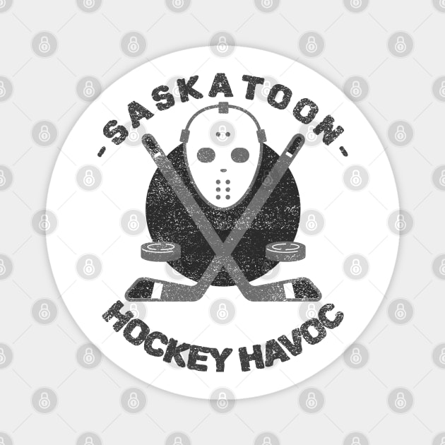 Saskatoon Hockey Havok Magnet by Stooned in Stoon